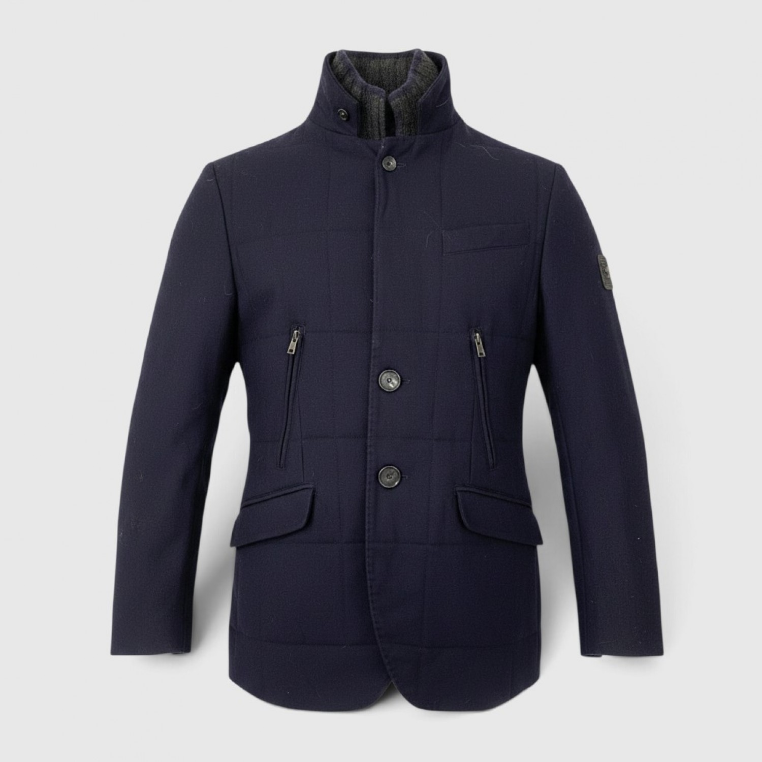 Antony Morato Ανδρικό Navy Blue Jacket με Ψηλό Γιακά / Pre-Owned